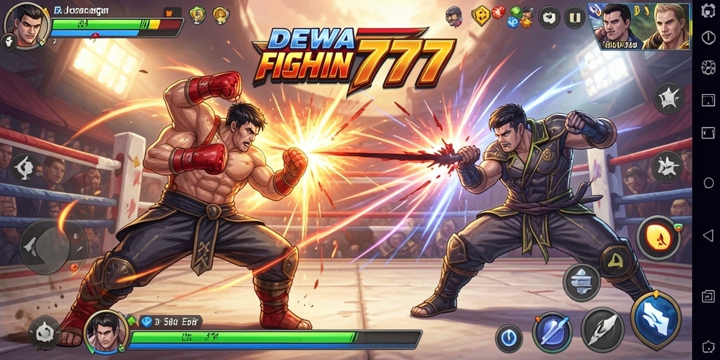 Gameplay seru DEWA777 dalam pertarungan Fighting yang mendebarkan.