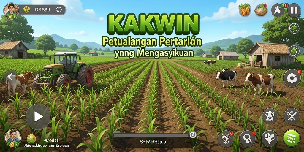 Penggambaran gameplay KAKWIN yang menarik dan mengasyikkan.