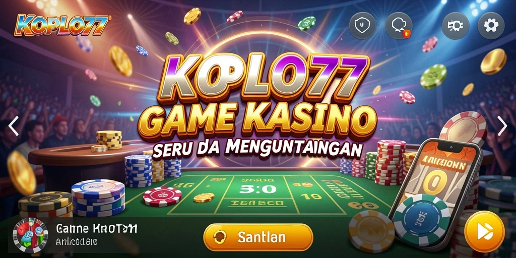 Tampilan menarik gameplay Kasino di KOPLO77 dengan grafis yang memukau.