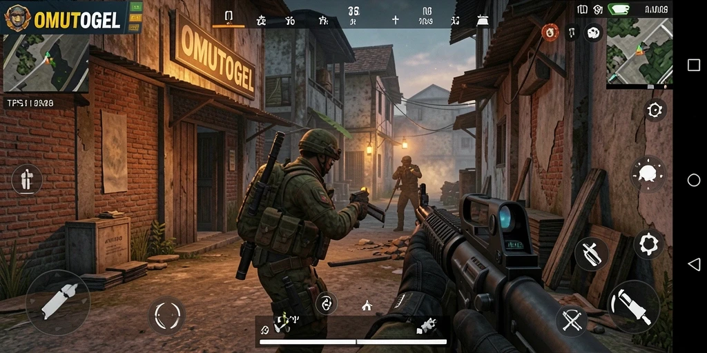 Gameplay seru dalam OMUTOGEL yang menantang.