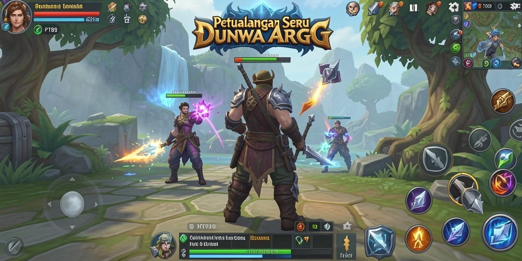 Gameplay menarik ARPG PT89 dengan grafis memukau.