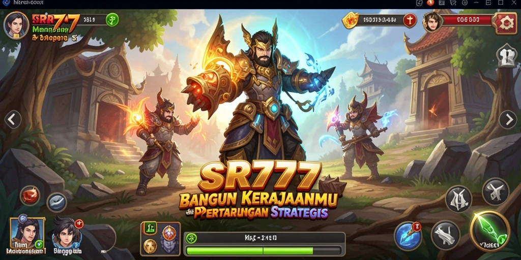 Tampilan dinamis gameplay SLG yang menegangkan di SR777.