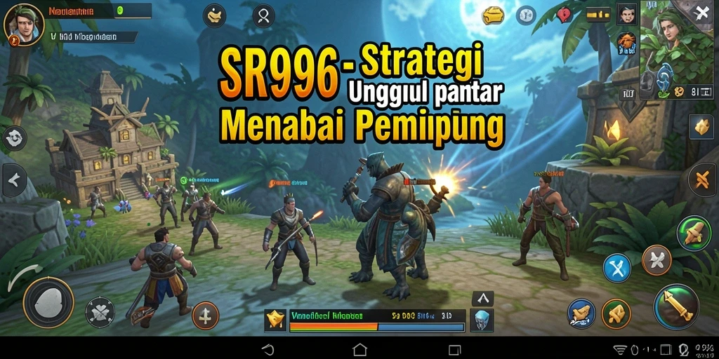 Tampilan gameplay SR996: Strategi Perang yang Menegangkan.