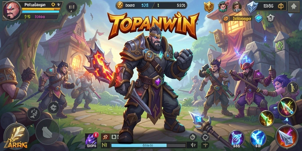 Tampilan gameplay seru dan mendebarkan di TOPANWIN.